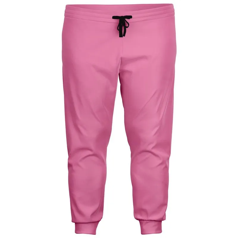 Pastel Magenta Joggers | Unisex | with PLUS sizes | Bright Pastel Magenta | C0M60Y0K0