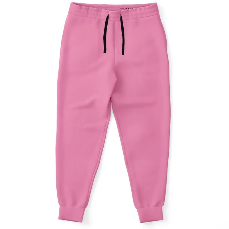 Pastel Magenta Joggers | Unisex | with PLUS sizes | Bright Pastel Magenta | C0M60Y0K0