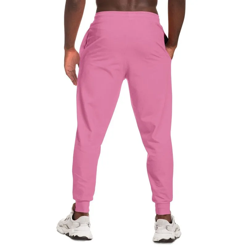 Pastel Magenta Joggers | Unisex | with PLUS sizes | Bright Pastel Magenta | C0M60Y0K0