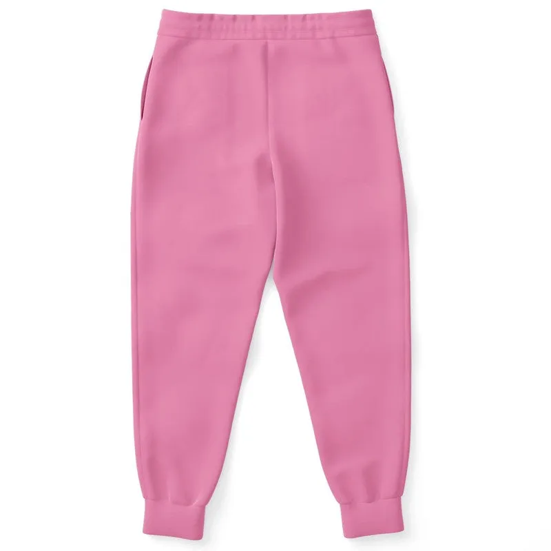 Pastel Magenta Joggers | Unisex | with PLUS sizes | Bright Pastel Magenta | C0M60Y0K0