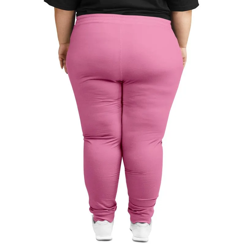 Pastel Magenta Joggers | Unisex | with PLUS sizes | Bright Pastel Magenta | C0M60Y0K0