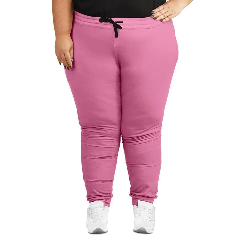 Pastel Magenta Joggers | Unisex | with PLUS sizes | Bright Pastel Magenta | C0M60Y0K0