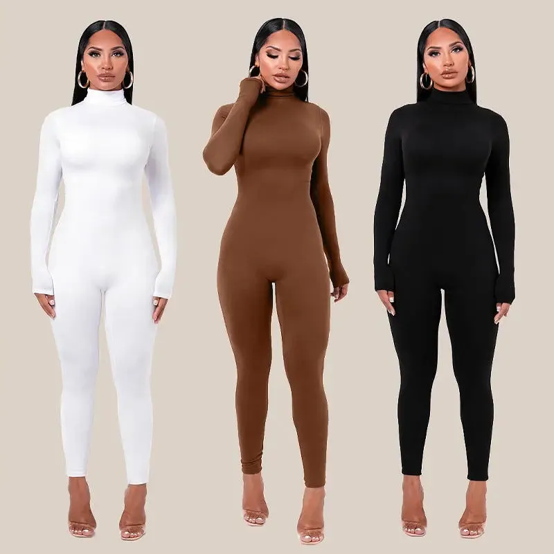Performance-Enhancing Compression Workout Jumpsuit