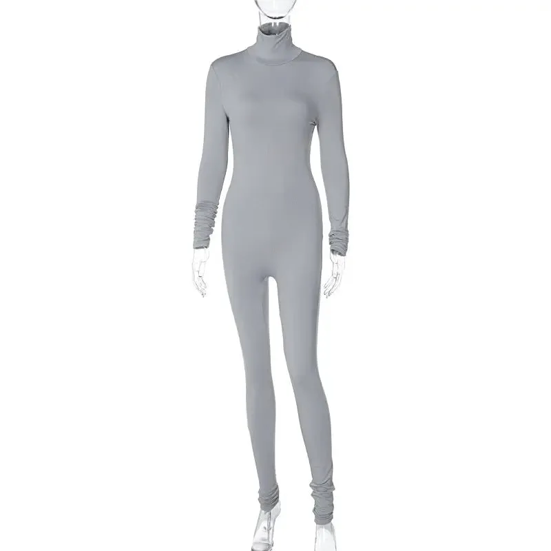 Performance-Enhancing Compression Workout Jumpsuit
