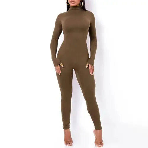 Performance-Enhancing Compression Workout Jumpsuit