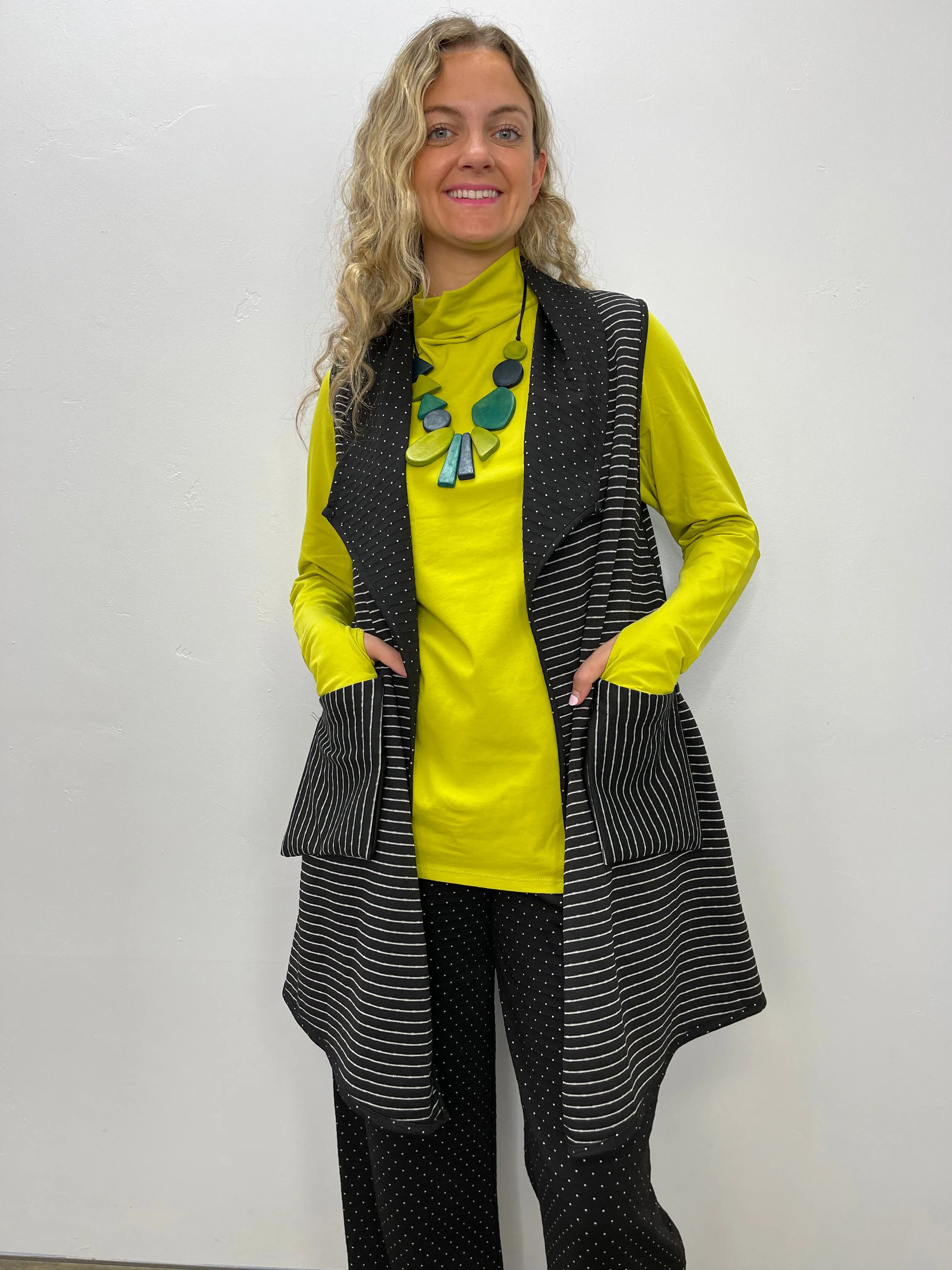 Pistachio Green Long Sleeve Turtle Neck