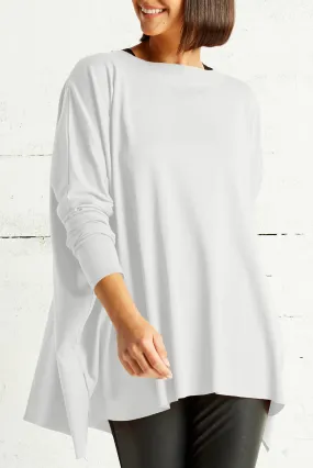 PLANET 2038T Crewneck Swing Tee - White