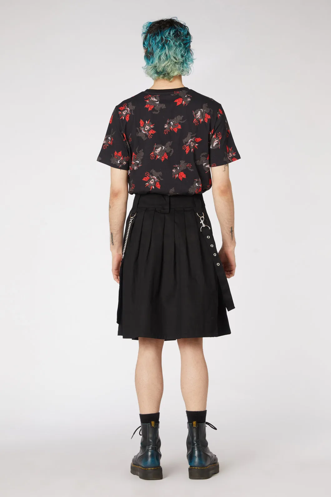 Punk Deviant Drill Skirt