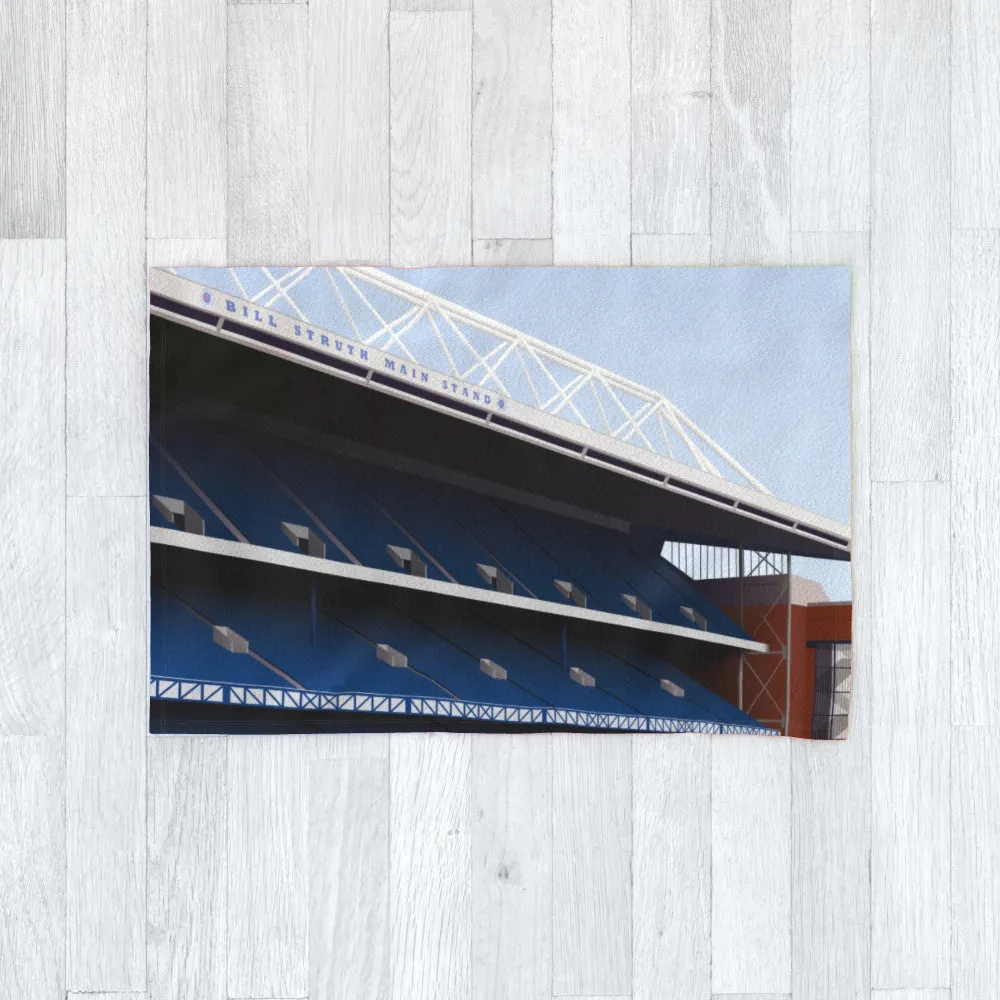 Rangers Ibrox Illustrated Winter blanket