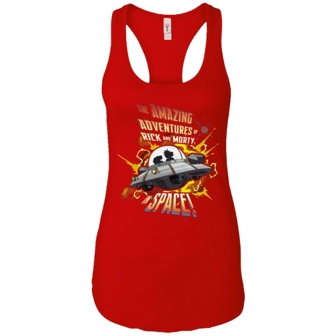 Rick And Morty Amazing Adventures In Space Women Tank