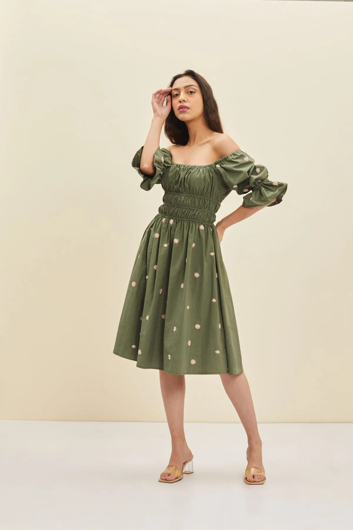 SAGE DRESS