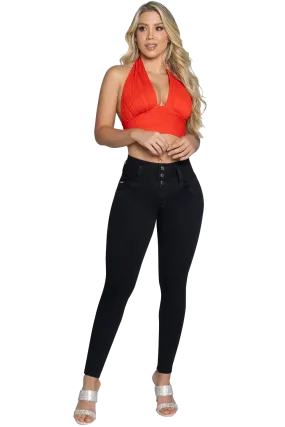 Sahara Jeans 62310 - High Rise Skinny Push Up Jeans