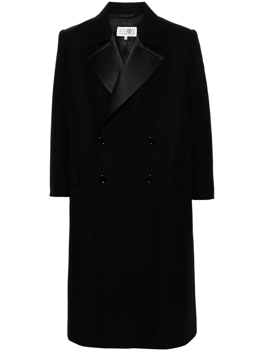 Satin Lapel Coat