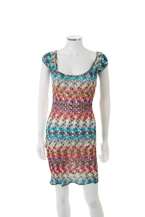Scalloped Knit Dress