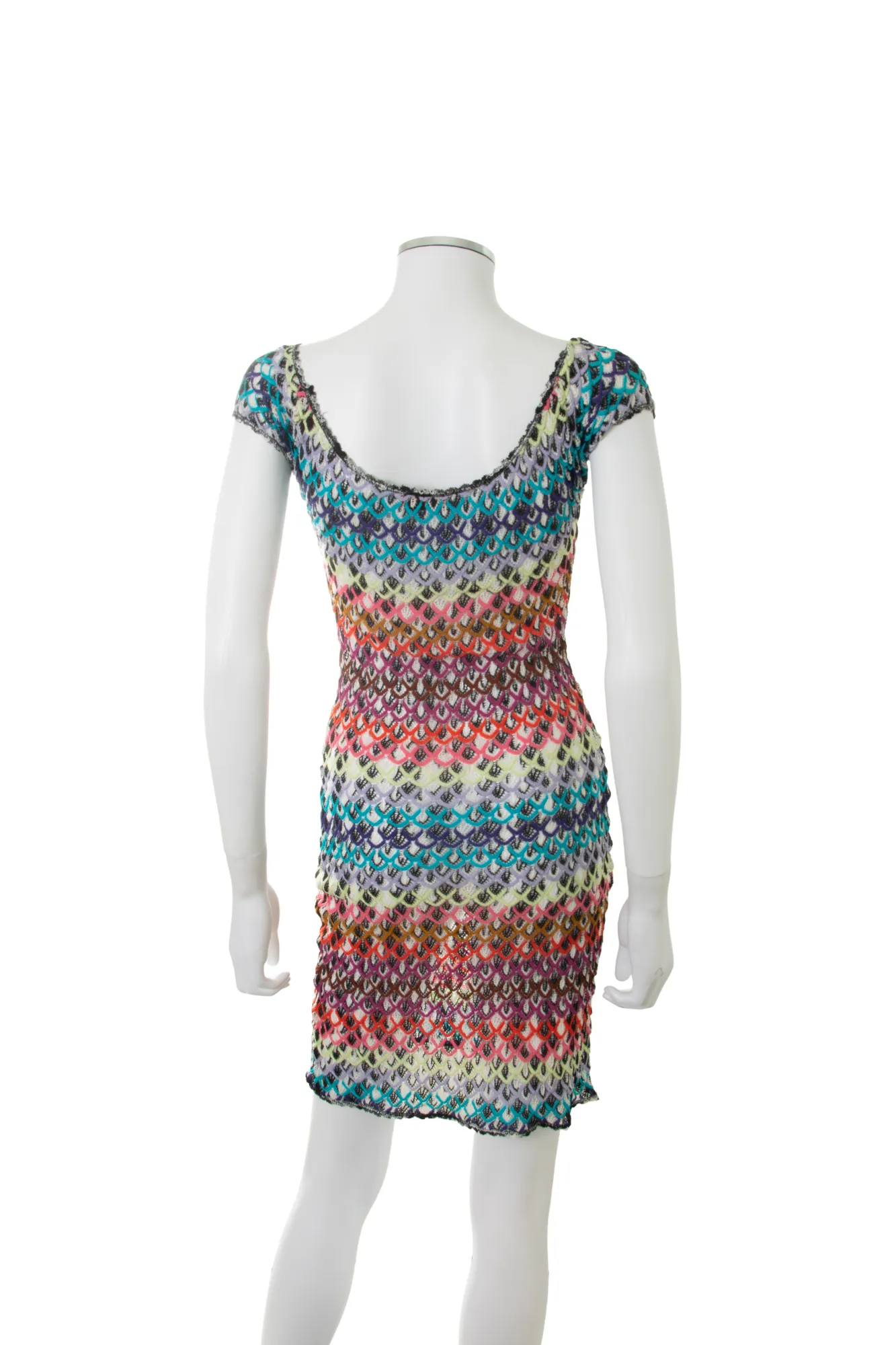 Scalloped Knit Dress