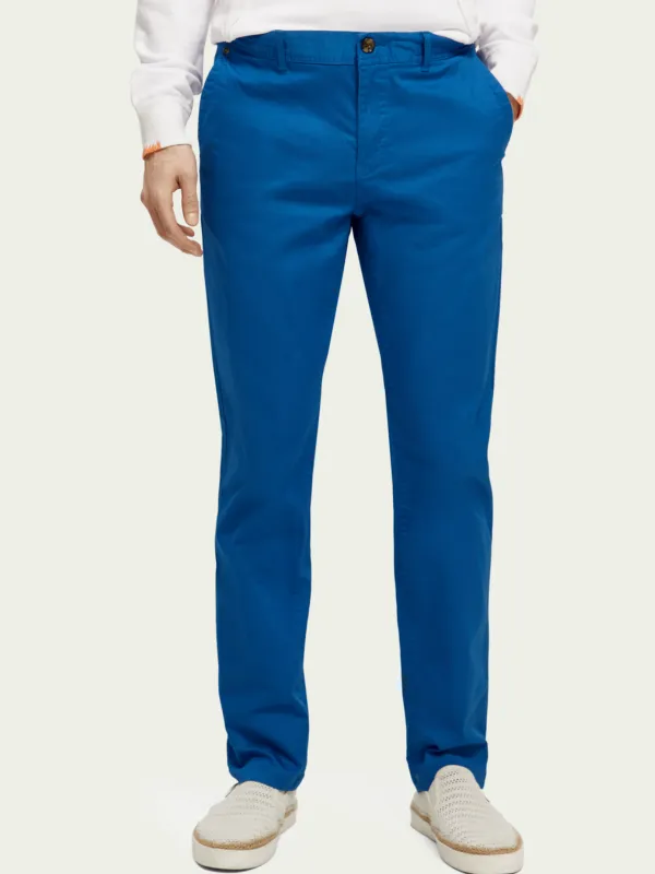 Scotch & Soda Regular Fit Riviera Blue Chino