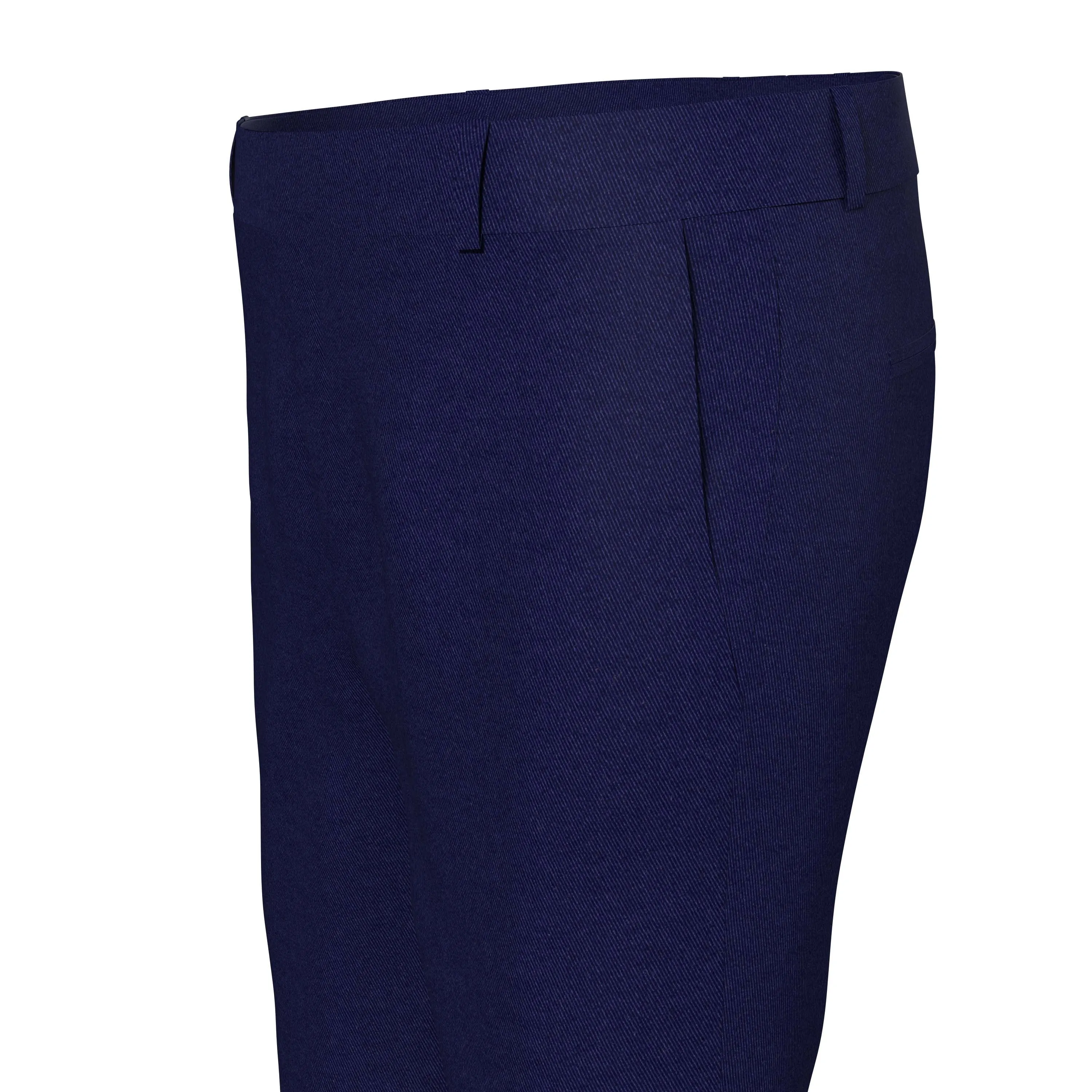 Sea Bottom Blue Cotton Chinos