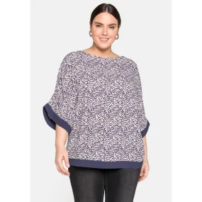 Sheego Kimono Sleeves Tunic Multi UK 28