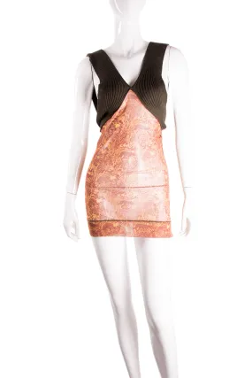 Sheer Knit Dress