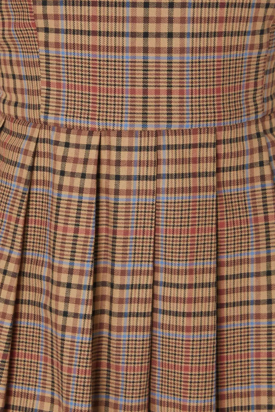 Shiloh Check Strap Dress