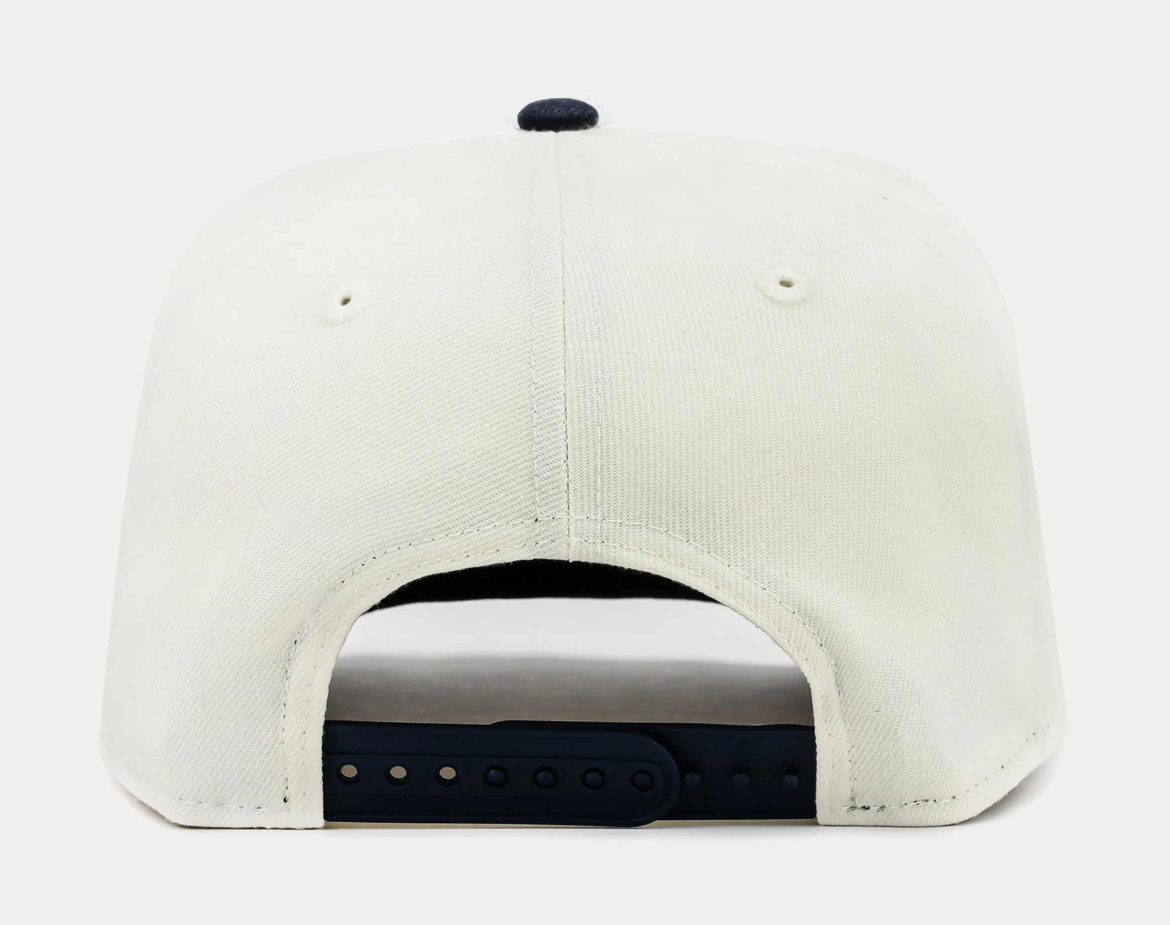 Shoe Palace Exclusive New York Yankees Chrome 950AF Snapback Mens Hat (Beige/White)