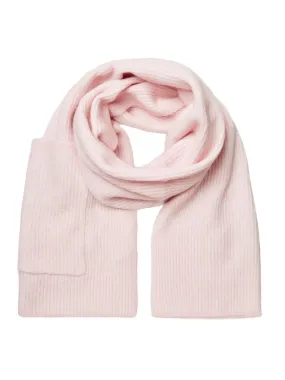 SLF Linna Mia Knit Pocket Scarf in Chalk Pink