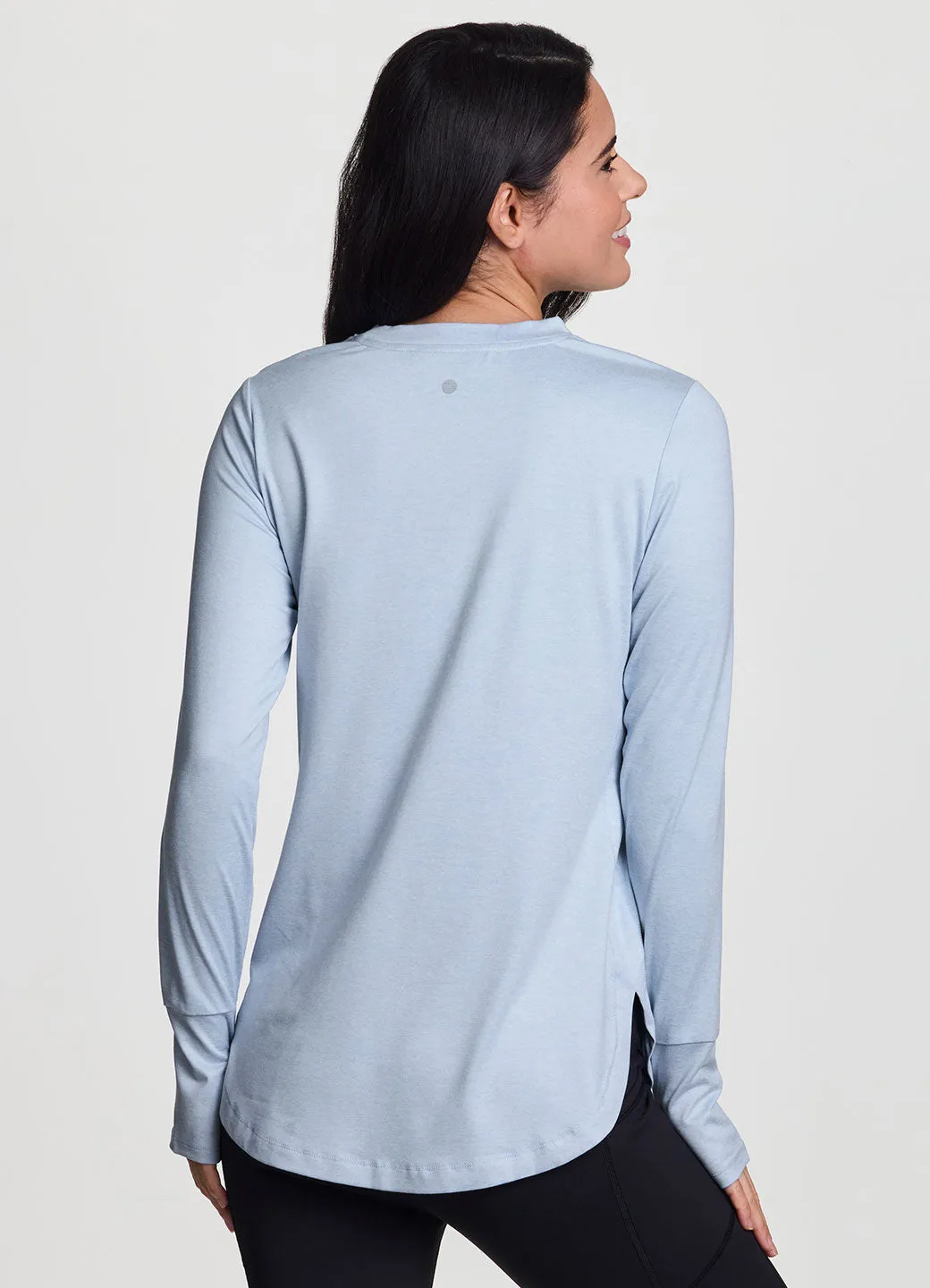 Studio Practice Long Sleeve Tunic Tee