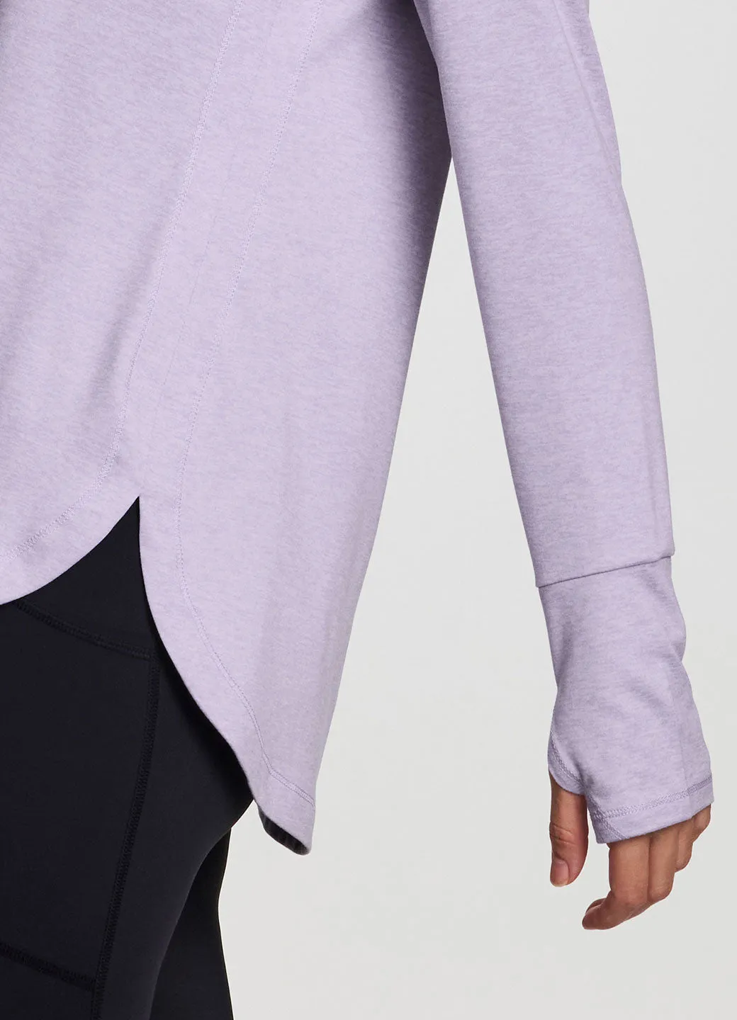 Studio Practice Long Sleeve Tunic Tee