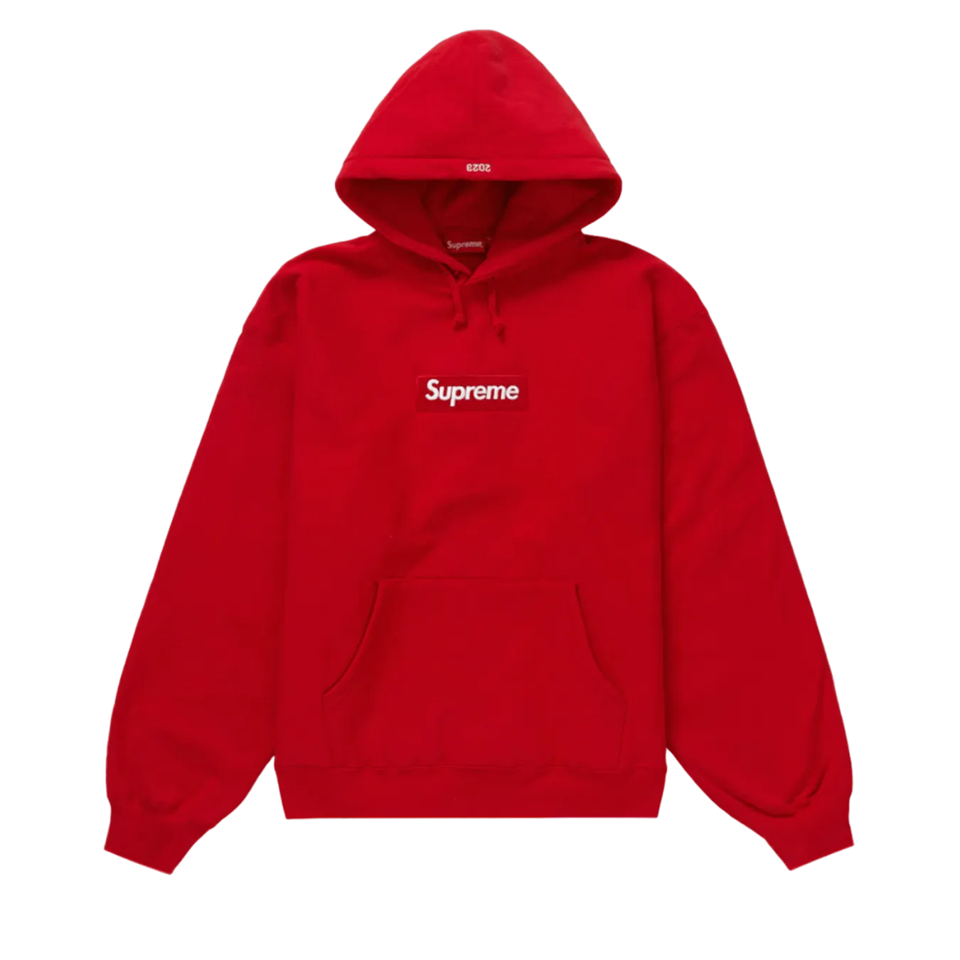 Supreme Box Logo Hoodie FW23 'Red'