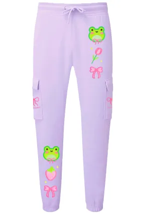 Sweet Bow Albert Embroidered Joggers