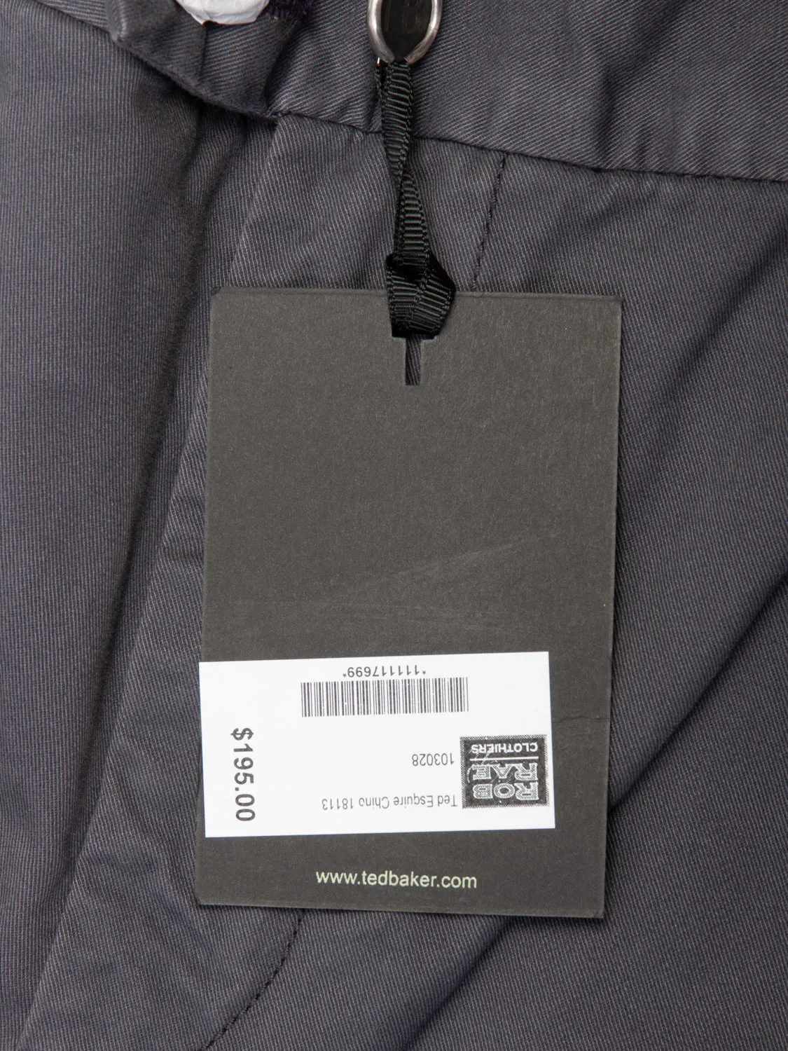 Ted Baker Grey Serny Chinos