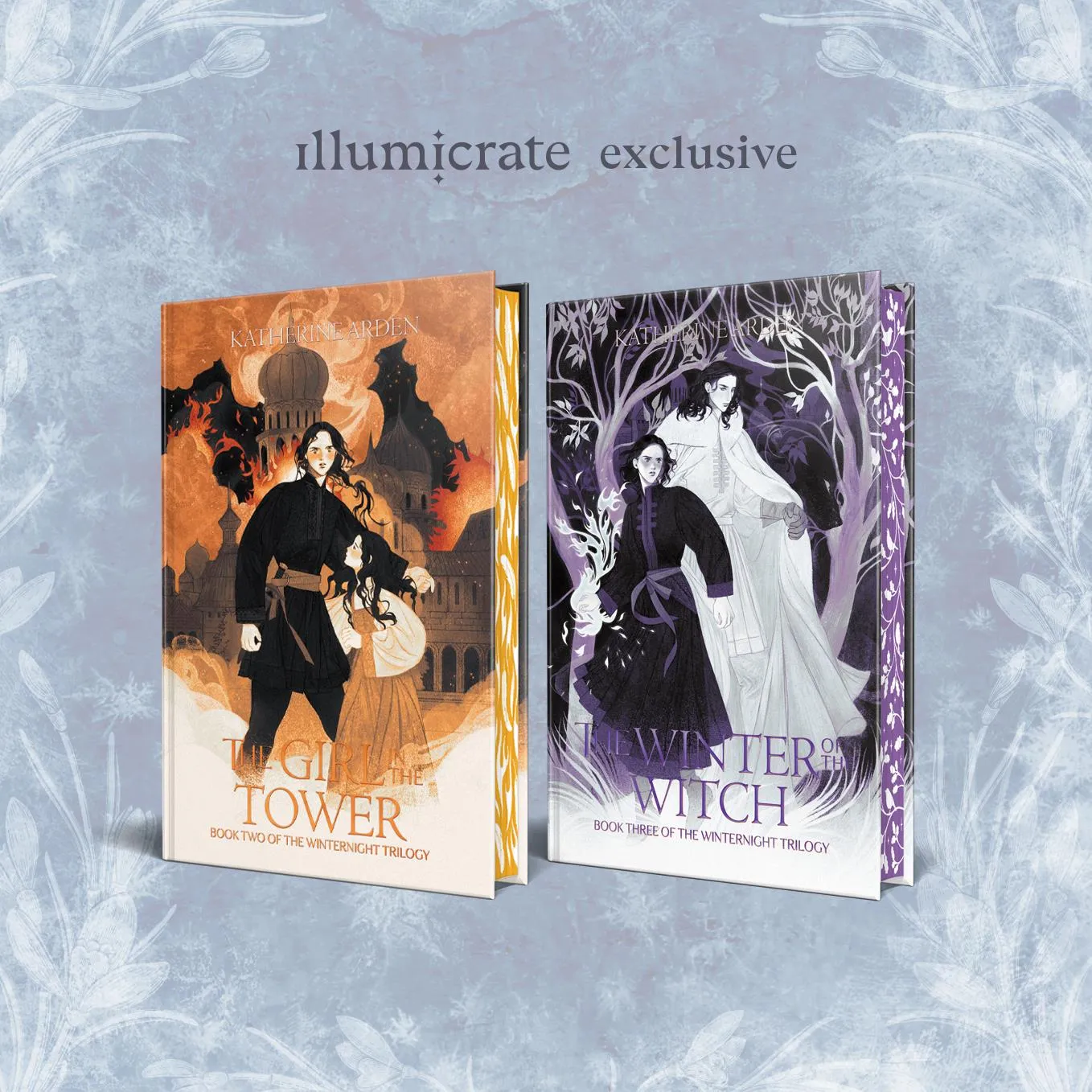 The Girl in the Tower & The Winter of the Witch by Katherine Arden (Illumicrate Exclusive)