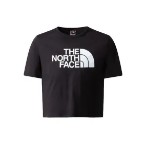 The North Face T-shirt da ragazza S S Crop Easy Tee NF0A83EUJK31 black