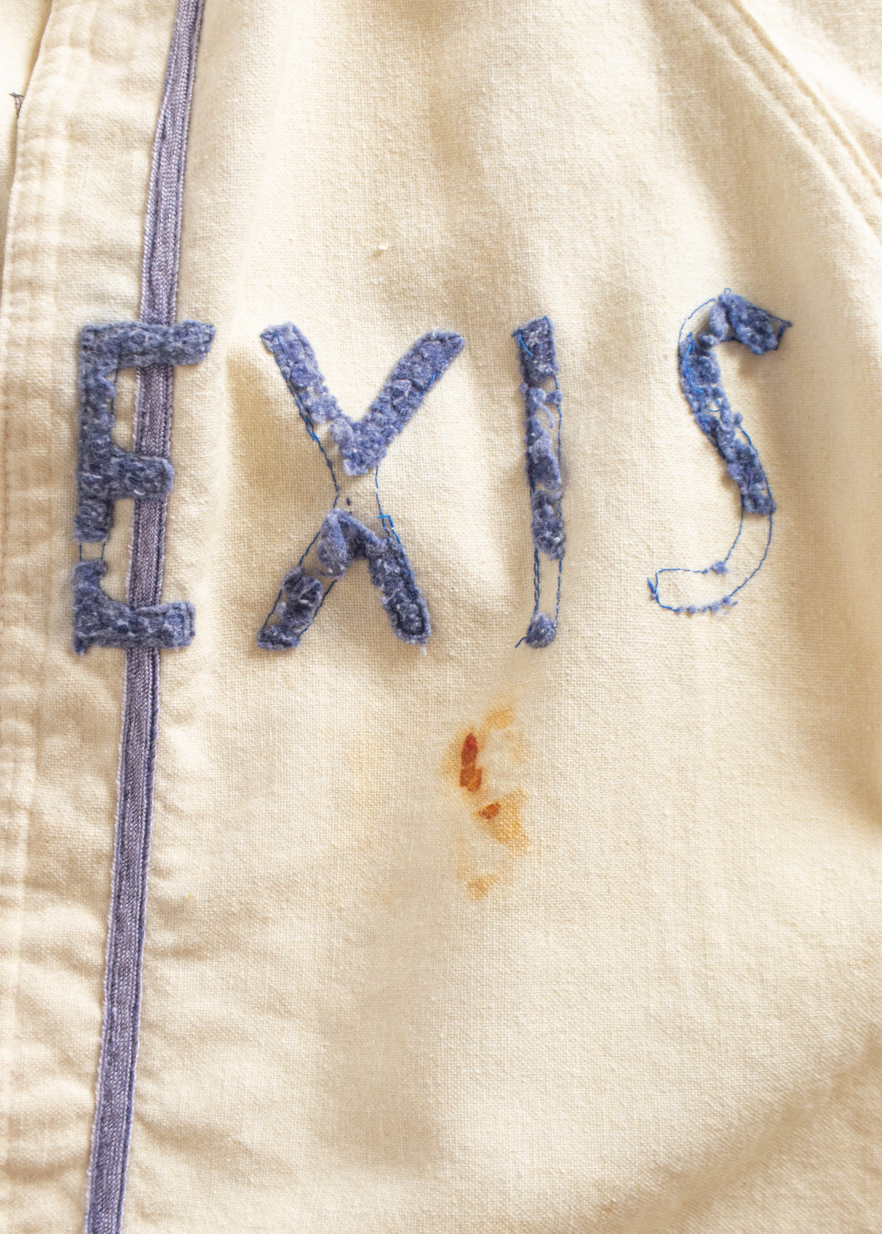 Vintage 1960s "St-Alexis" Wool Baseball Jersey Size L/XL