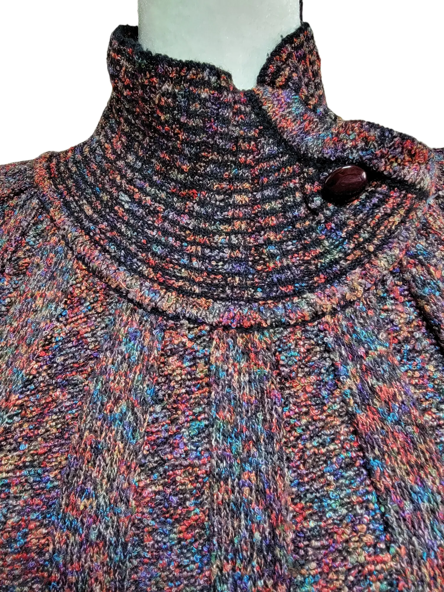 Vintage 1980's Frank Usher – London Knit Dress