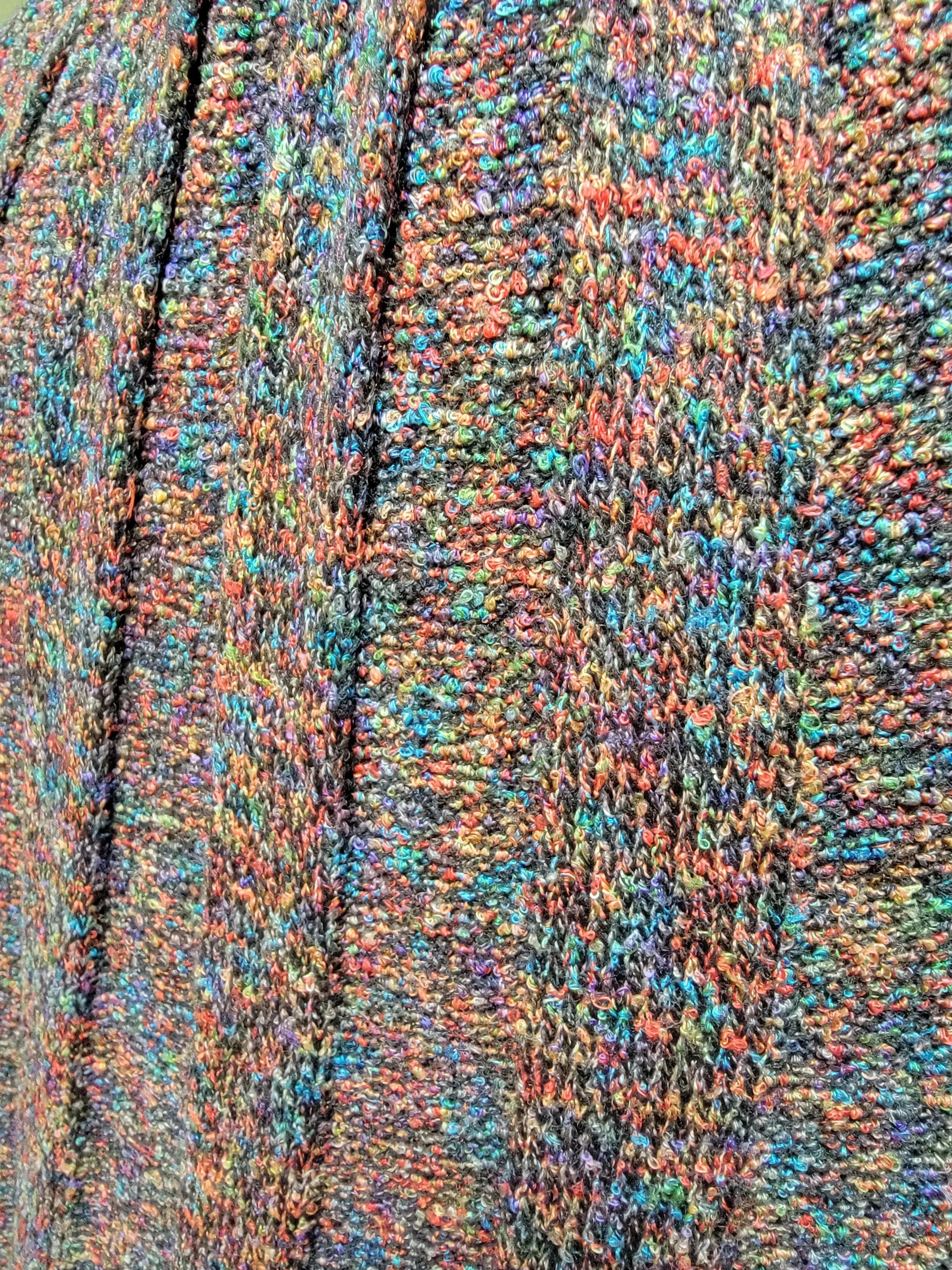 Vintage 1980's Frank Usher – London Knit Dress