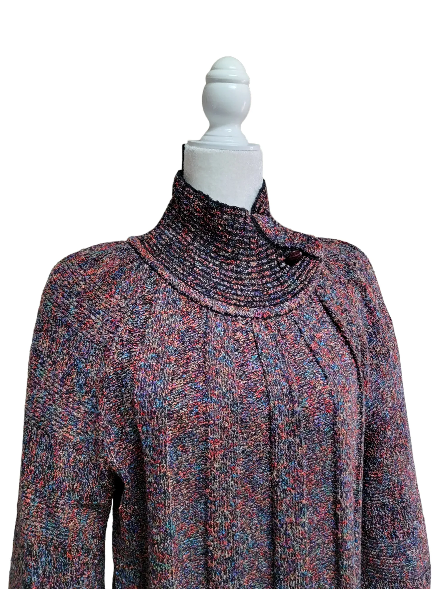 Vintage 1980's Frank Usher – London Knit Dress