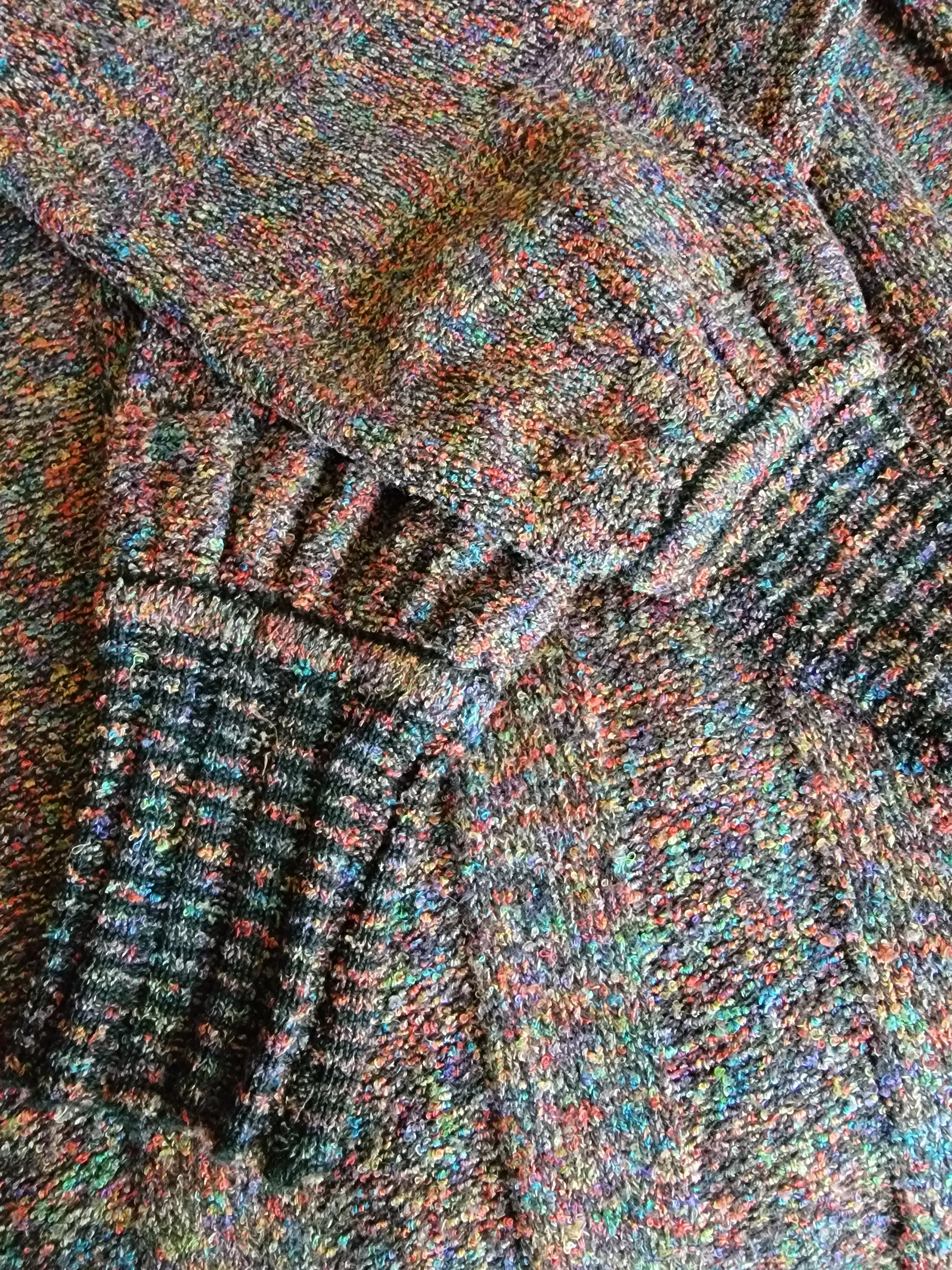 Vintage 1980's Frank Usher – London Knit Dress