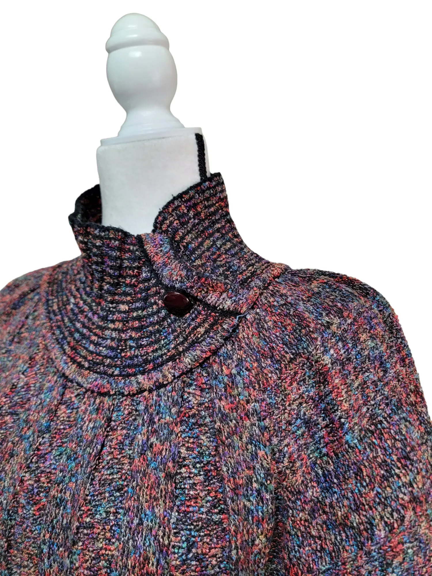 Vintage 1980's Frank Usher – London Knit Dress
