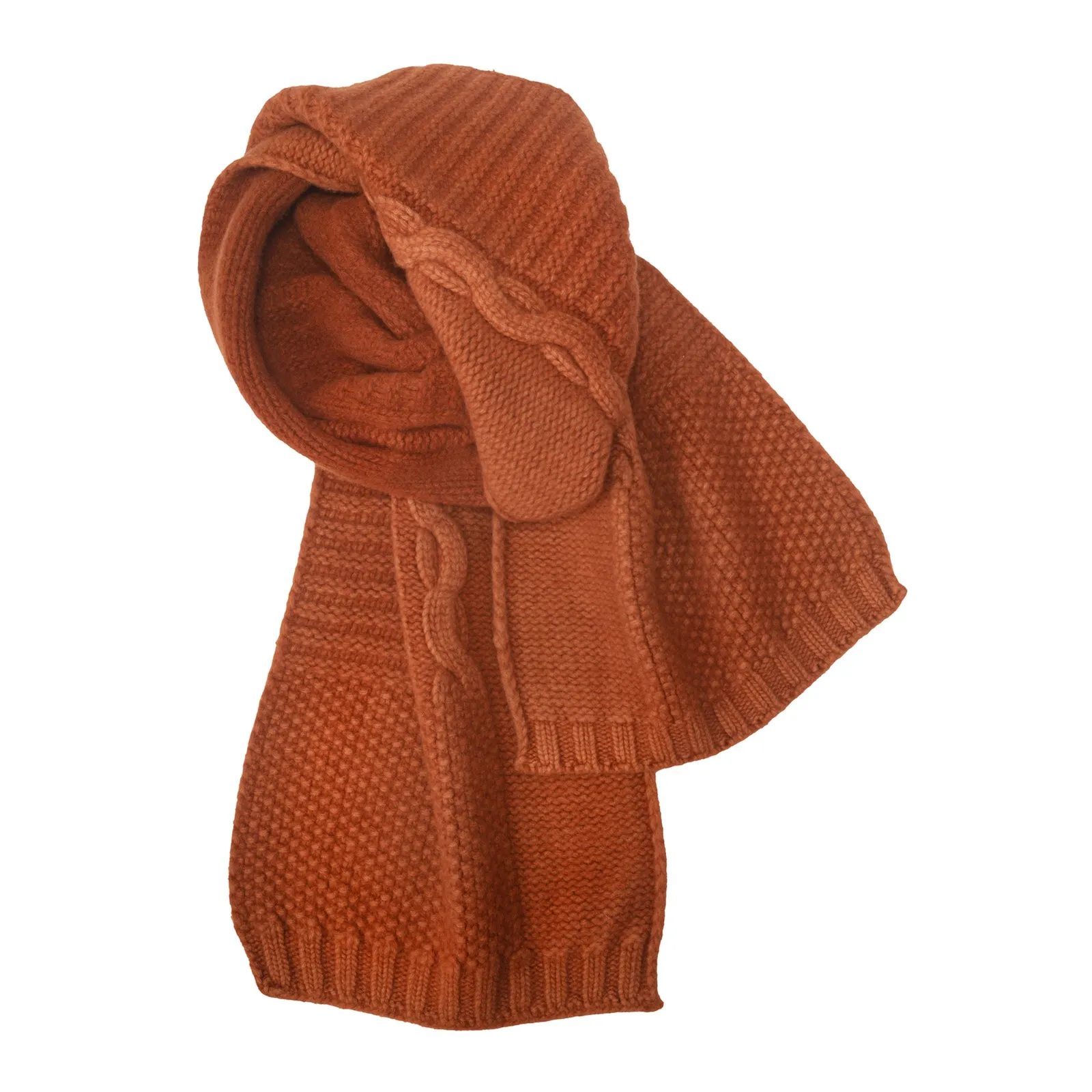 Vintage Merinos Patch Scarf