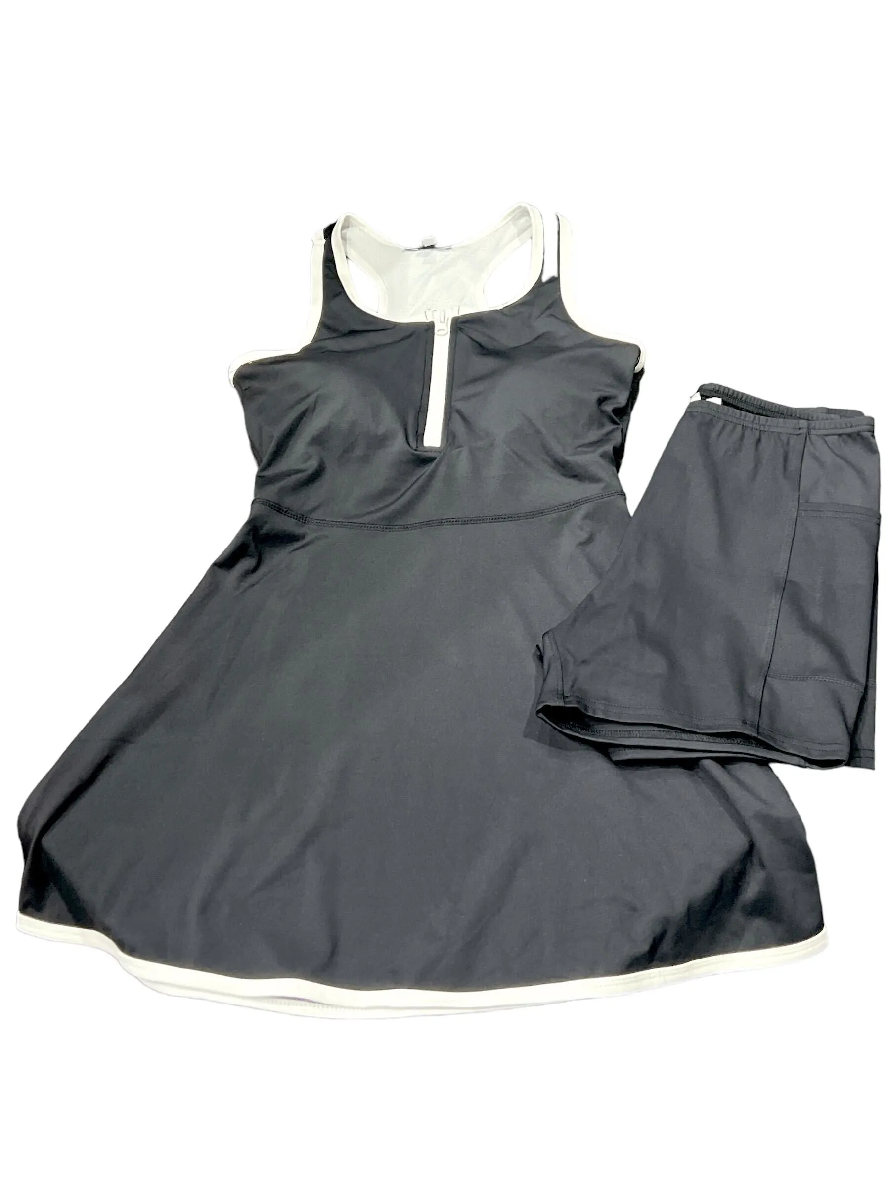White Birch Dress - Black - Full