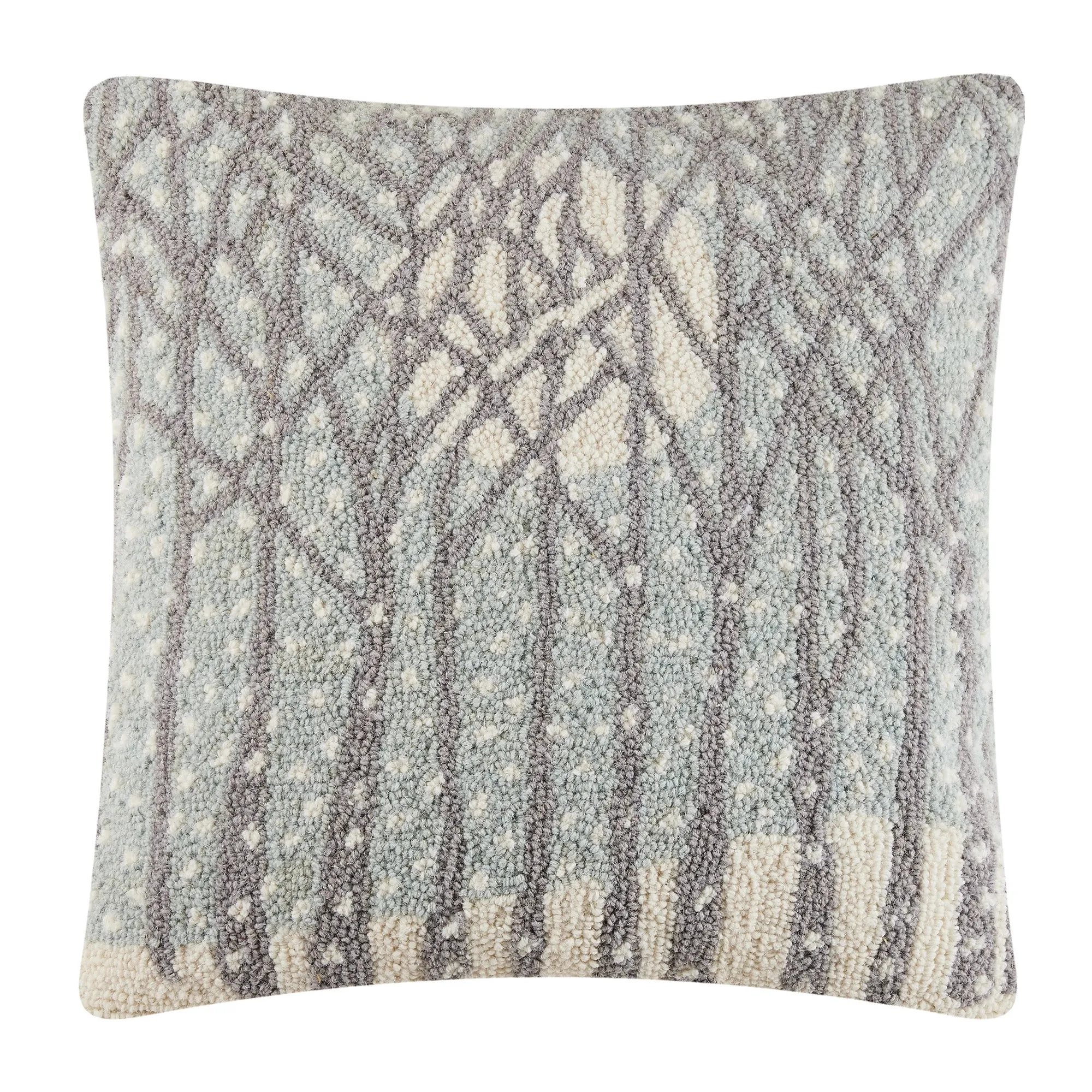 Winter Solstice Hooked Pillow - NEW