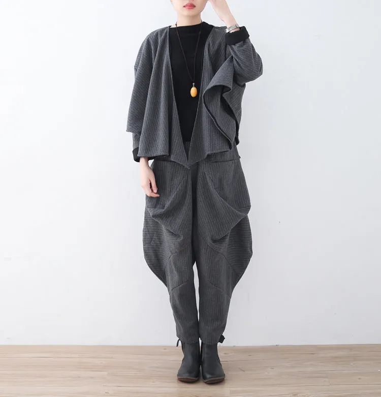 Women Autumn-winter Suits Loose Women Wide Legs ATM962512