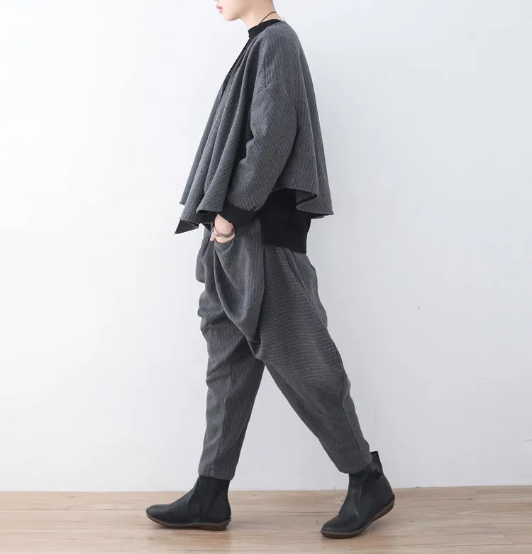 Women Autumn-winter Suits Loose Women Wide Legs ATM962512
