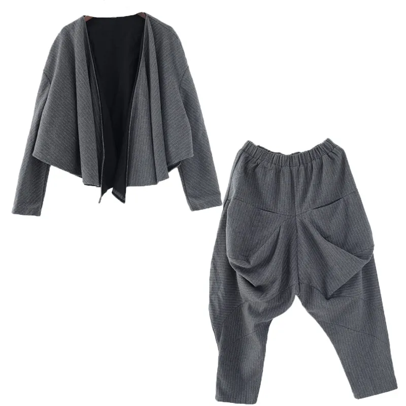 Women Autumn-winter Suits Loose Women Wide Legs ATM962512