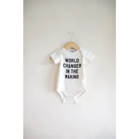 World Changer Organic Cotton baby Onesie