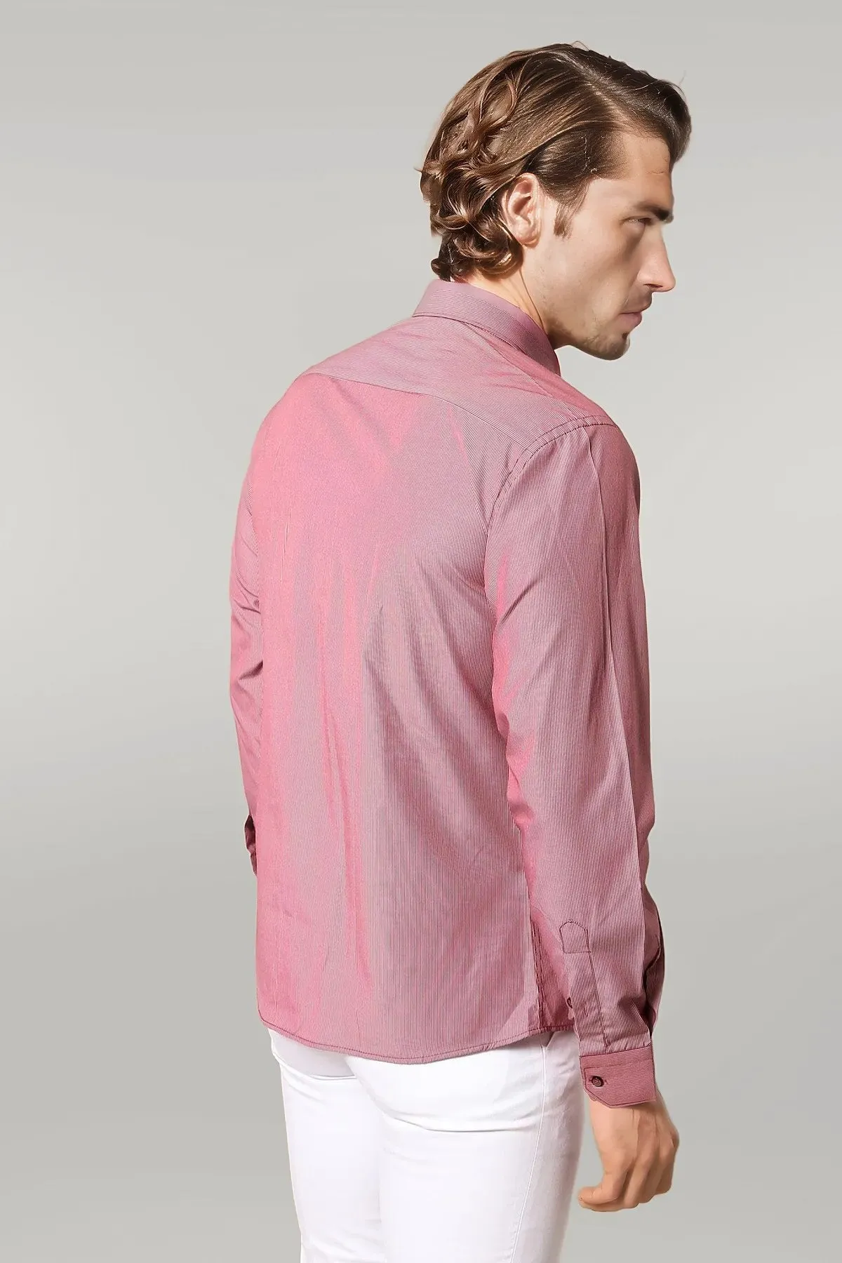 WSS Burgundy Men's Shirt  - Singen