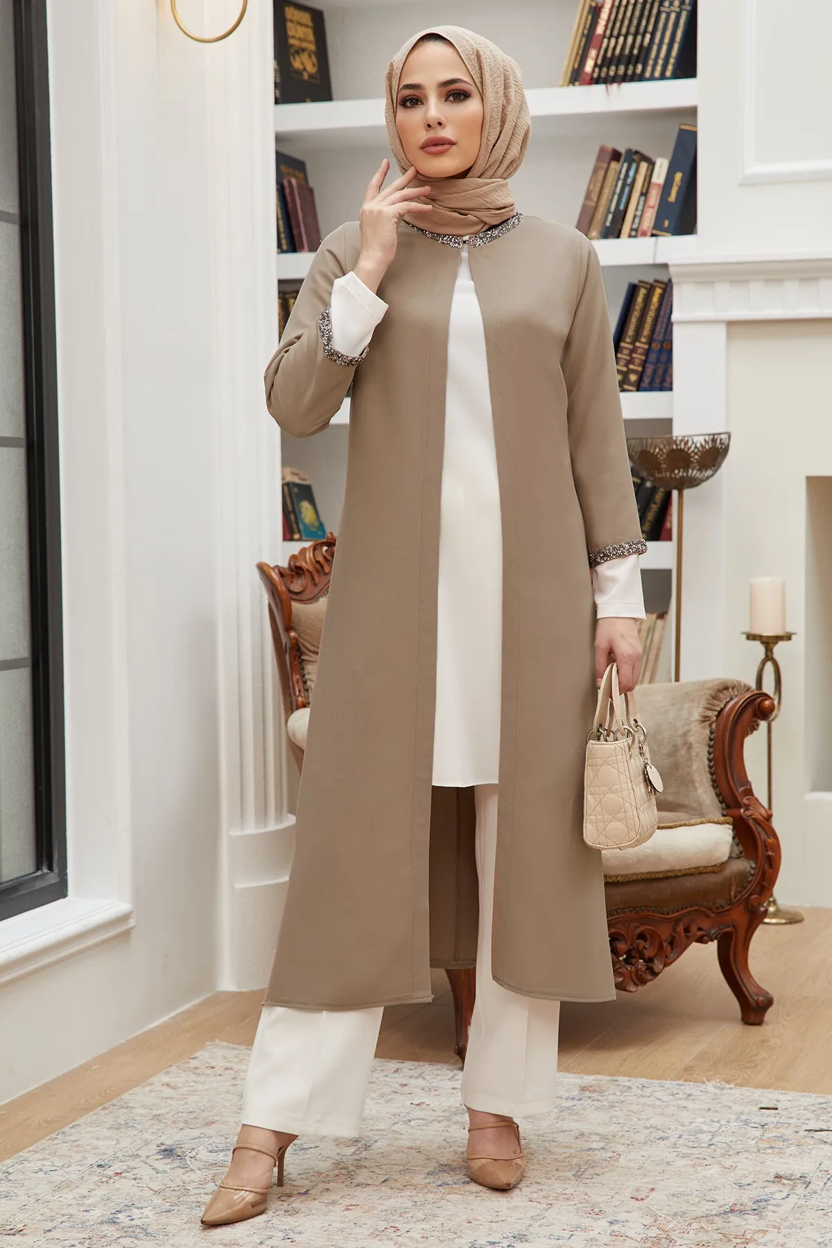 ZRF Women Stone Striped Triple Set - Coffee - Villenave-d’Ornon